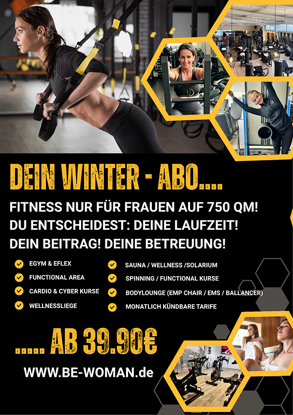 Blue and White Modern Fitness Poster (6)